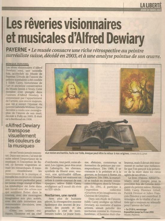 La Liberté du 24 mars 2011